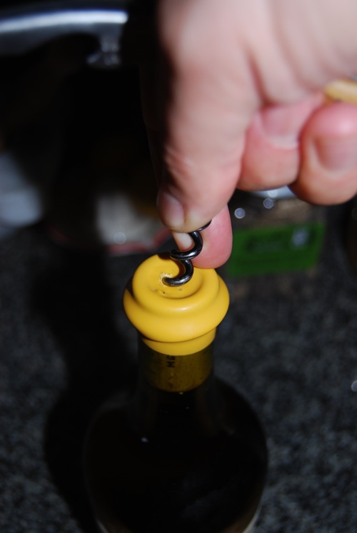 wine bottle wax