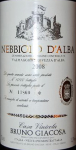 nebbiolo wine