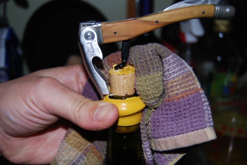 wine bottle wax