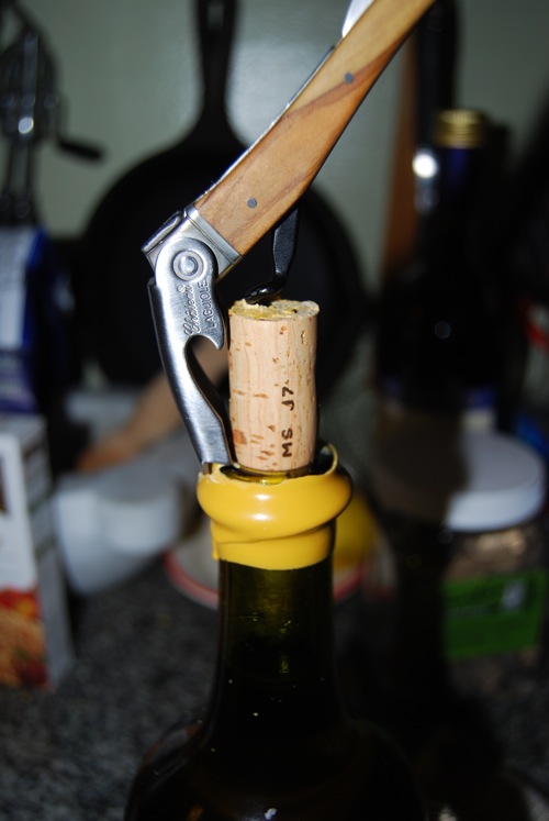 wine bottle wax