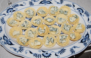 Horderves  The food spread for Saturday's wine tasting was